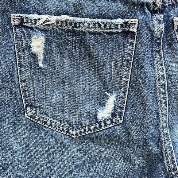 Sz24 Pistola Charlie High Rise Straight Un-Done Frayed Hem in Eternal EUC - Picture 12 of 16